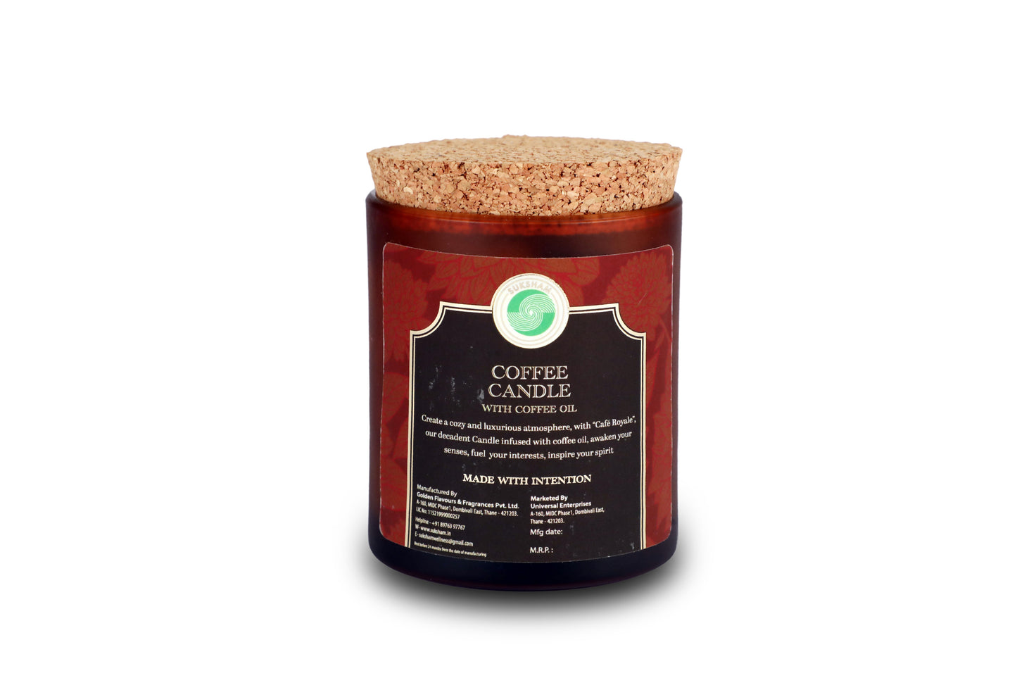 Coffee Candle with coffee oil