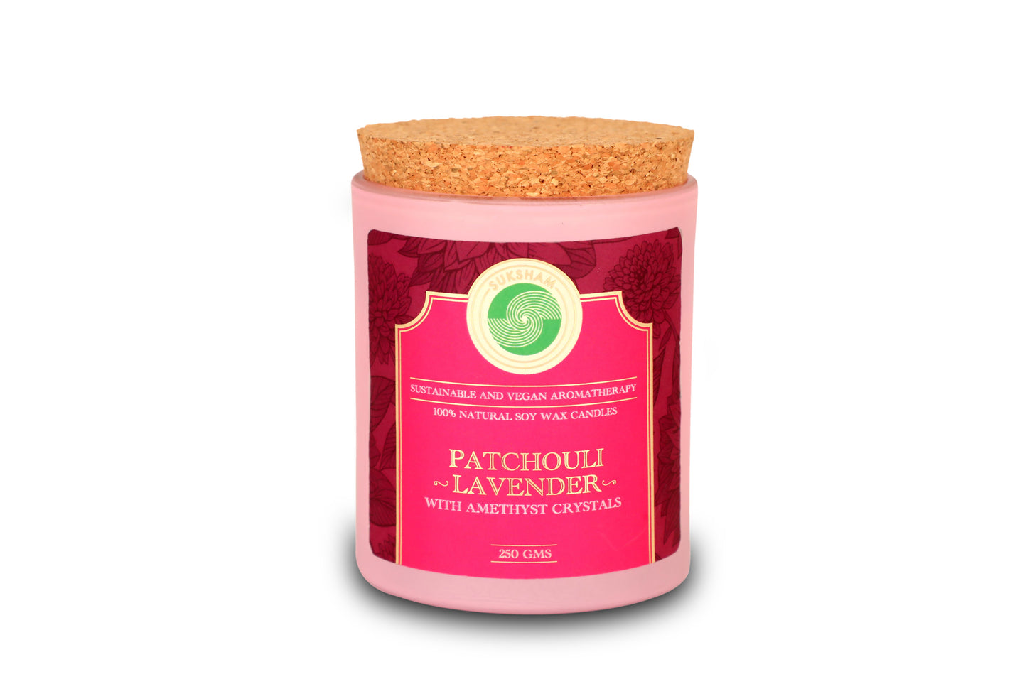 Patchouli Lavender with Amethyst Crystals