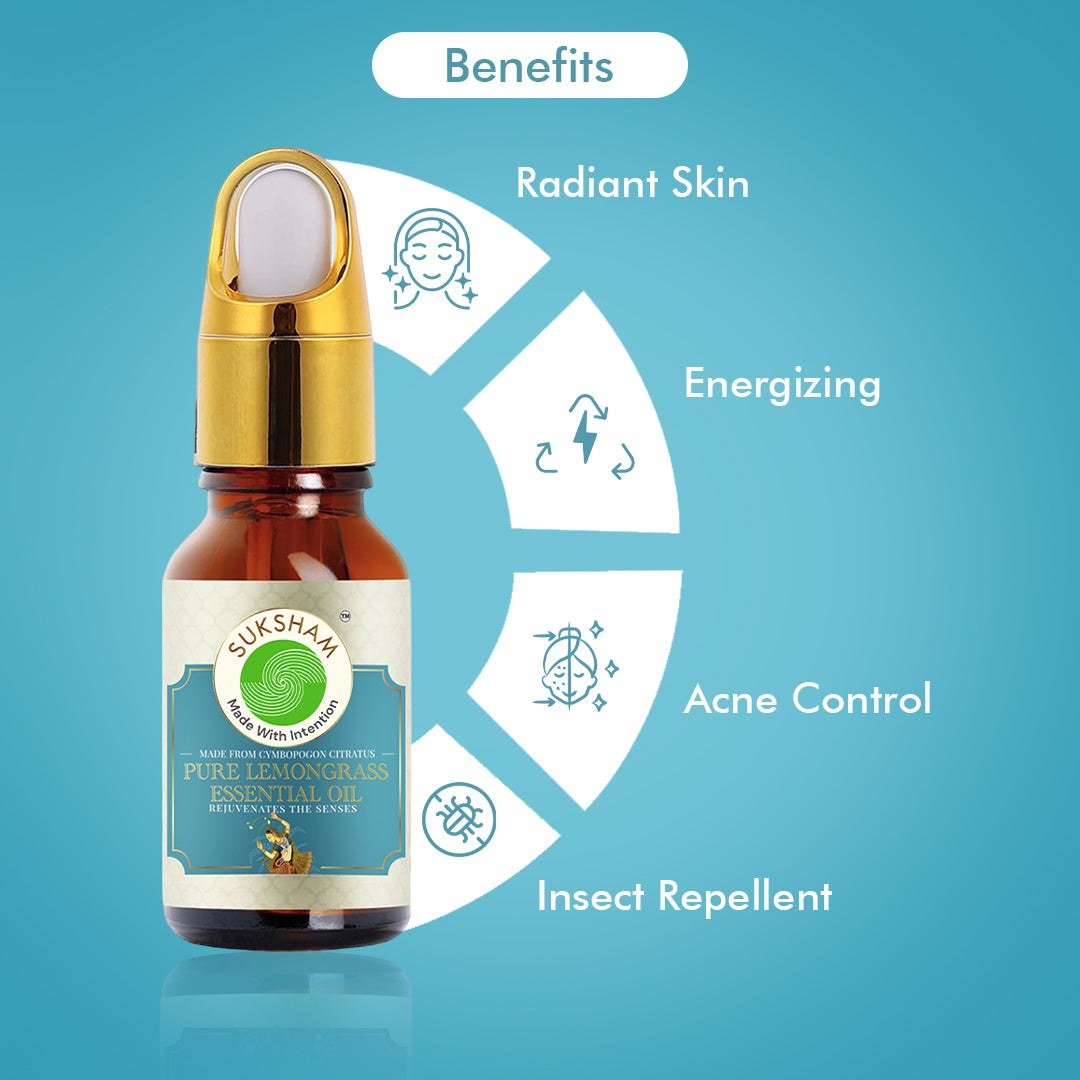 Pure Lemongrass Essential Oil
