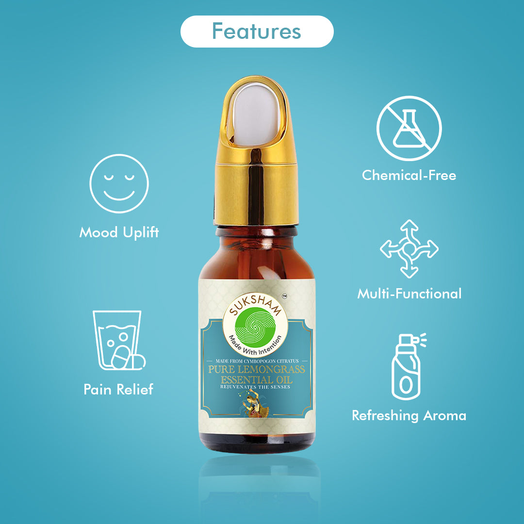 Pure Lemongrass Essential Oil