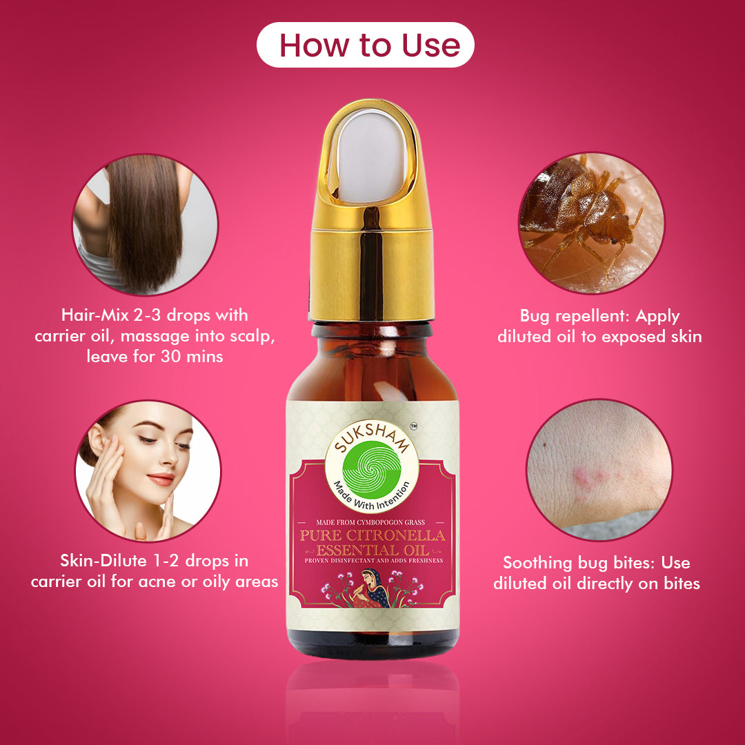 Pure Citronella Essential Oil