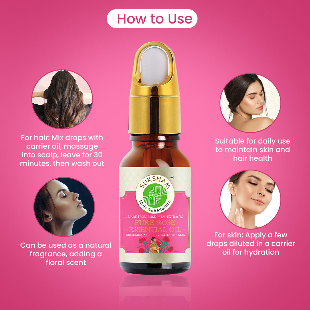 Pure Rose Essential Oil