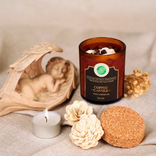 Coffee Candle with coffee oil