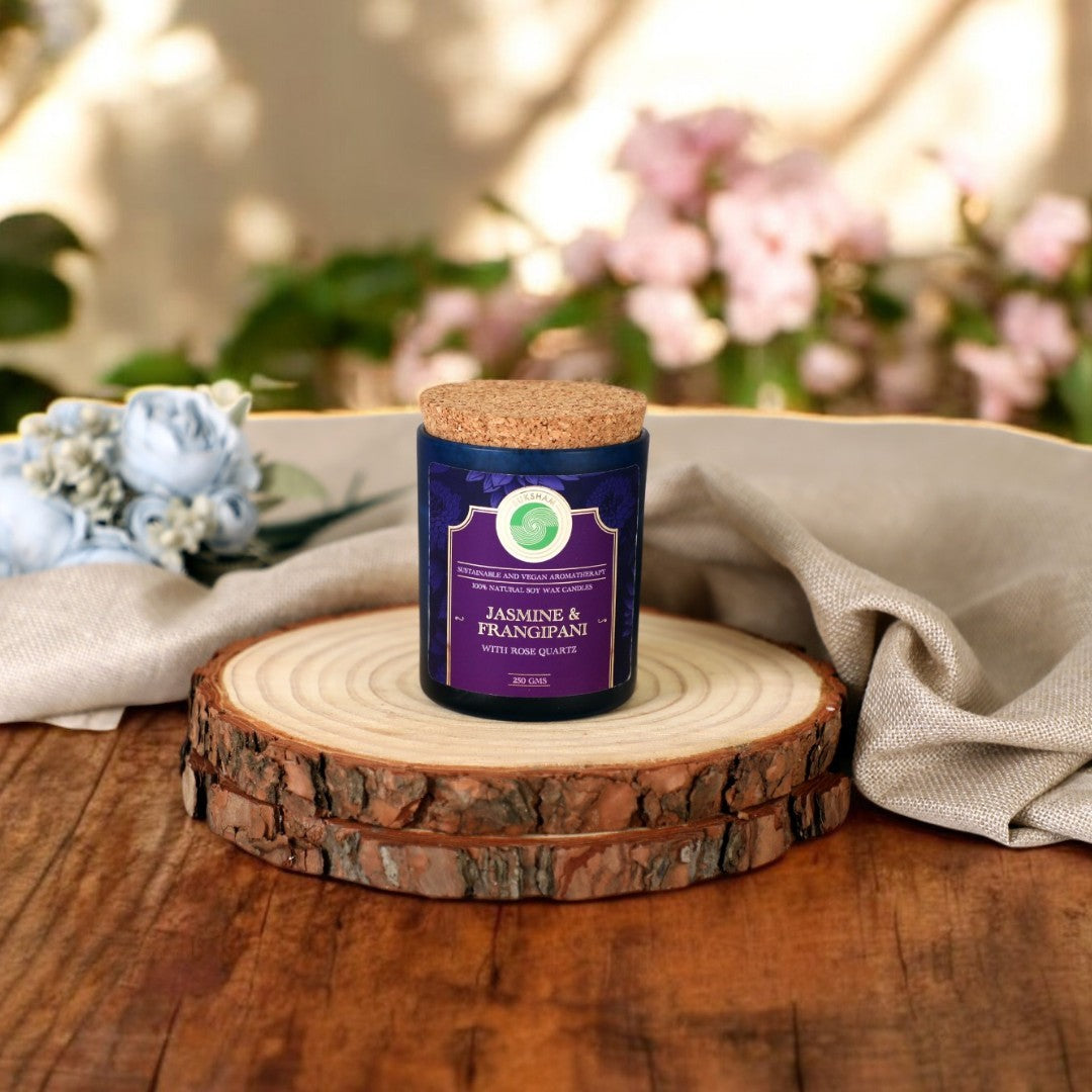 Jasmine & Franngipani-with Rose Quartz