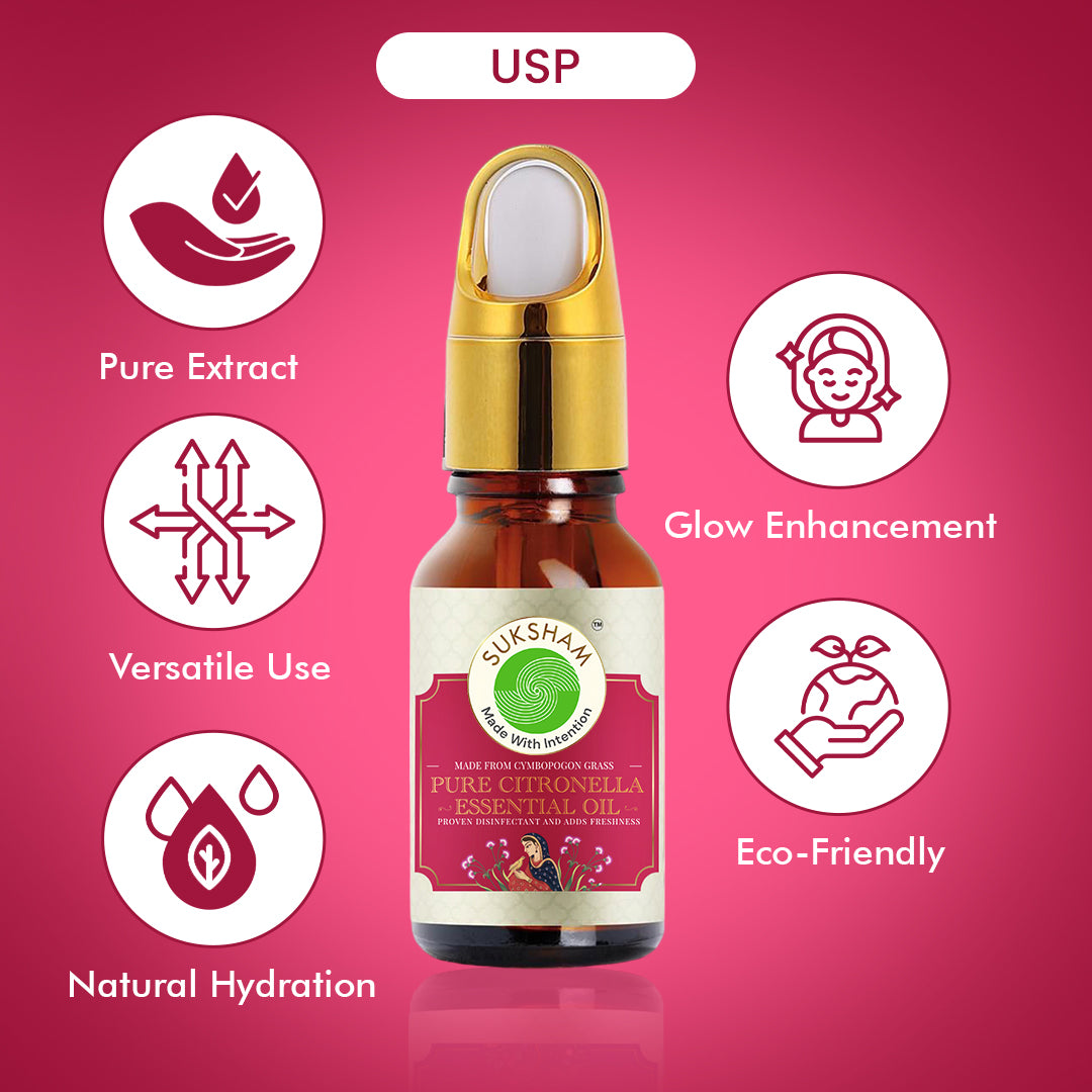 Pure Citronella Essential Oil