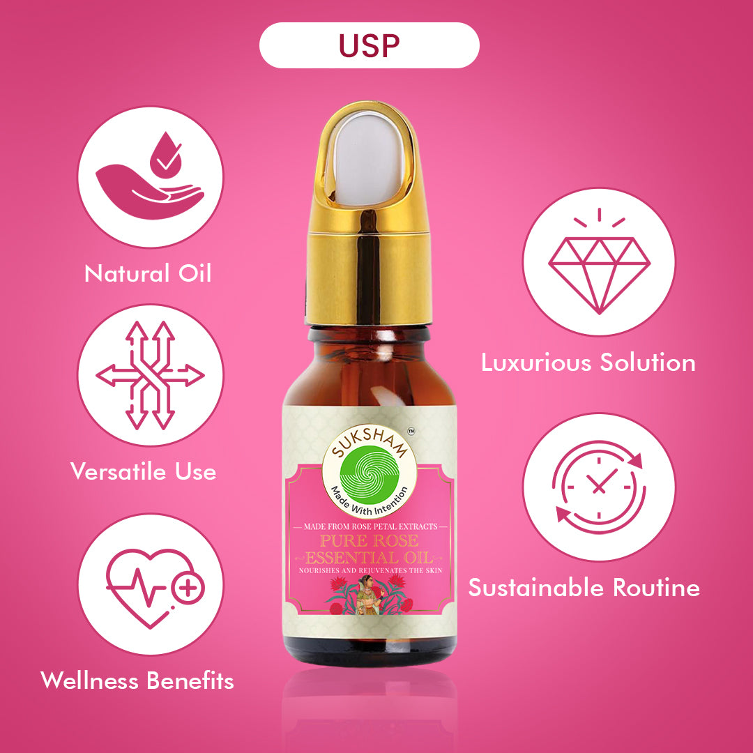 Pure Rose Essential Oil