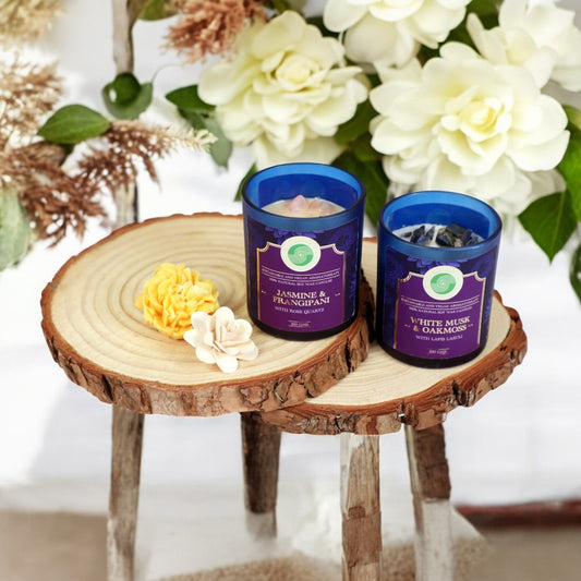 Jasmine and Franngipani and White Musk and OakMoss